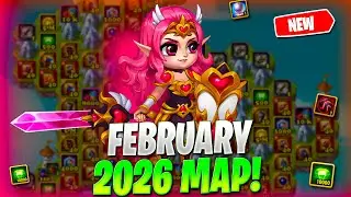 February Mysterious Island Best Path Guide | Get 35K Emeralds in 46 Moves! | Hero Wars