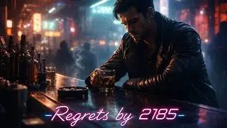 Regrets &ndash; 2185 | Ambient Synthwave | Dystopian Future | Cyberpunk Soundscape
