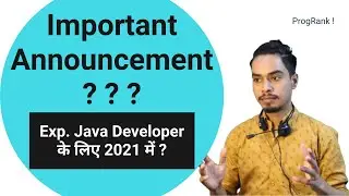 Important News For Experience Java Developer | Skills Required For Java Developer in 2021