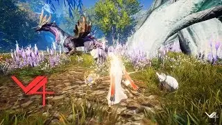 V4 Mobile - Real Time Gameplay Open Beta PVP PVE ShowCase New RPG Mobile Games 2019