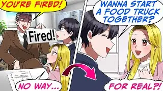 This Office Admin & I Got Fired Outta Nowhere! So We...[RomCom Manga Dub]