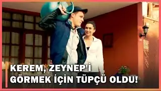 Kerem, Zeynep'i Görmek İçin Tüpçü Oldu! - Güneşi Beklerken 39.Bölüm