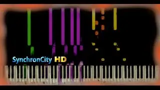 School of Velocity Etude, Op. 299 No. 21 // Czerny [ Piano Lesson / Tutorial ] ( Synthesia )