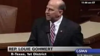9.29.08 Gohmert Rails Against Bail Out