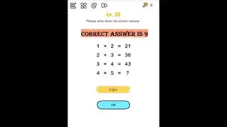 Brain out 2 ; level 10 :  Please write down the  correct answer