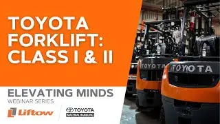What are Toyota Forklift Class I and II?