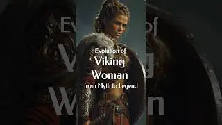 Evolution of Viking Woman from Myth to Legend  #evolution #history #vikings