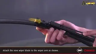 SWFConnect Wiper Blade 'How to Fit' guide for SWFCONNECT FRONT Gen2B