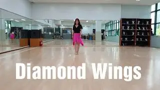 Diamond  Wings  Line Dance by Ria Vos  & Dee Musk