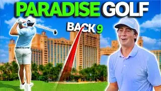 18 Holes Of Golf In The Bahamas | CRAZY FINISH | GM GOLF