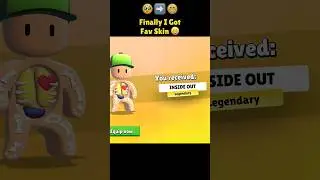 Finally I Got Fav Skin 😍 0000000.1% chances to get this inside out skin 😳