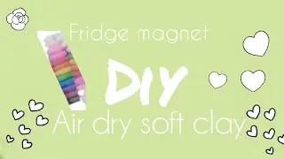 Diy fridge magnet 🧲 with soft clay | pineapple 🍍 craft ideas| soft clay 