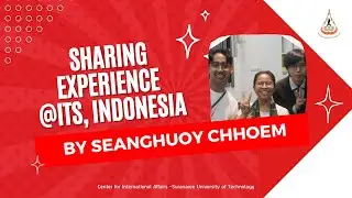 Miss Seanghuoy Chhoem joined CommTech Camp Insight 2023 at ITS, Indonesia