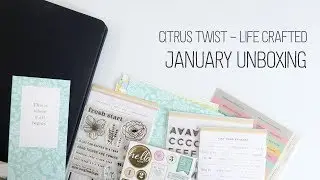 Citrus Twist // Life Crafted // January Unboxing
