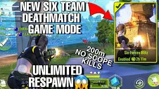 Cyber Hunter NEW Six Team Deathmatch Mode Six Army Flash / Six Forces Blitz Unlimited Respawn