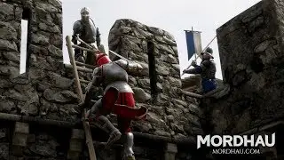 MORDHAU - Frontline Experience + a sick spear throw!