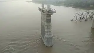 Mahanadi Bridge crossing on train....|| Puri- Durg express || Mahasamund, Chhattisgarh || PK Vlogs
