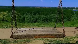 Empty Swing in the Park | 4K Piano Ambience for Reflection & Calm