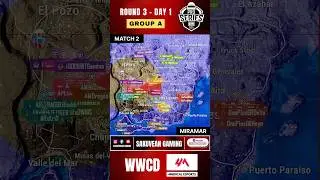 4MERICAL ESPORTS WWCD ROTATIONS | BMPS 2025 | GROUP A - DAY 1 | MATCH 2 - MIRAMAR | ROUND 3