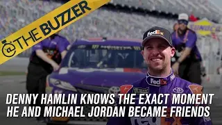Denny Hamlin is friends with Michael Jordan | @TheBuzzer | FOX SPORTS