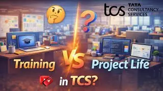 Difference Between Project and Training Life in TCS | Important Information After Training | TCS #yt