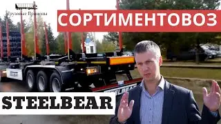 Обновлённая модель сортиментовоза PT-24L STEELBEAR 2020, отгрузка-обзор с А. Шумилковым