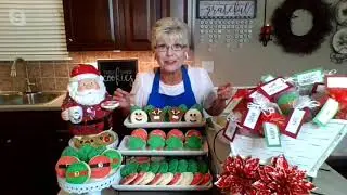 Cheryl's 24pc or 48pc Fancy Holiday Cutout Frosted Cookies on QVC