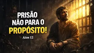 POR ISSO SEUS CAMINHOS AINDA NÃO SE ABRIRAM | Atos 12 | Pregação Poderosa / PR EDINALDO DC 