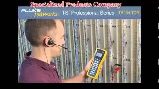 Fluke Networks TS&reg;54 TDR Test Set and Toner and Pair Identifier