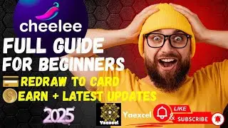Cheelee App Full Guide for Beginners (2025) | Withdraw to Card | Earn + Latest Updates!