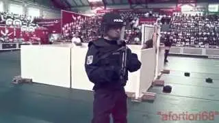 Demonstração publica da Unidade Especial de Policia