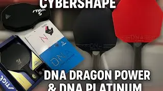 Stiga Cybershape Blade Reveal 🔥DNA Platina EH + DNA Dragon Power | #stiga #tabletennis @TTwithRoy