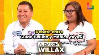 Al Día con Willax - FEB 03 - DEBATE DEL DÍA: GUIDO BELLIDO VS. MÓNICA YAYA | Willax