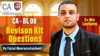 Revision Questions of CA - Business Level II | BL 08 Digital Business Strategy Lecture