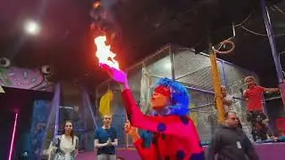 Шоу мыльных пузырей