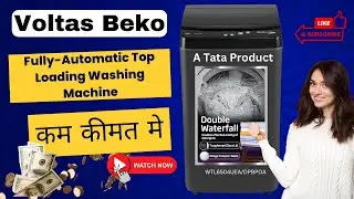Voltas Beko 6.5 Kg Fully-Automatic Top Loading Washing Machine Review 2024