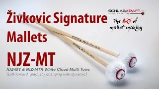 Zivkovic Signature Mallets NJZ-MT Cloud White, Multi-Tone Mallet