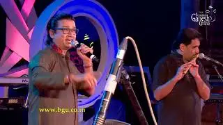 Ravichandra Kulur, Vijay Prakash & Taufiq Qureshi jamming together @  Bengaluru Ganesh Utsava.