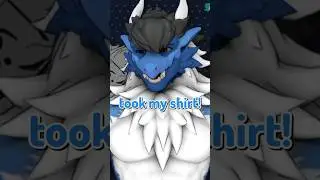 ohnuuu am bulliedd T.=.T #furry #vrchat #vtuber #nardoragon #dragon #twitch #twitchstreamer