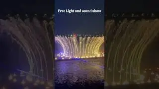 Light and Sound Show Necklace Road #shorts #india #ytshorts