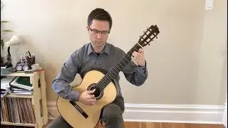 Lesson: Study No. 24, Op. 60 by Sor for Classical Guitar