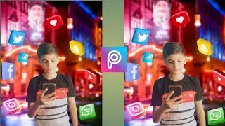 #New Flying Social Media Photo #Editing