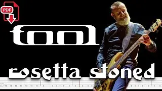 Tool - Rosetta Stoned (🔴Bass Tabs | Notation) @ChamisBass  #toolbass #basstabs #chamisbass