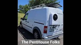 2011 Ford Transit Connect 12V AC Solar #camping #car #ford #life