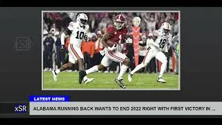 Alabama Running Back Wants To End 2022 Right With First Victory In ...