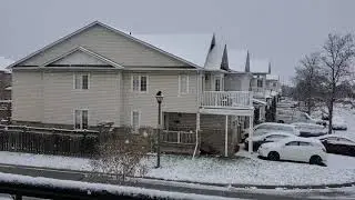 First Snow of the Season at Milton, Ontario, Canada | Snow in Milton,  Ontario | Wajiha's Vlog