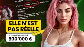 AI influencers make &euro;10,000 PER POST...Here's HOW !