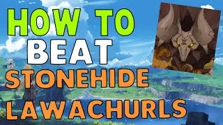 Как ЛЕГКО победить Stonehide Lawachurls в Genshin Impact &mdash; бесплатная игра для друзей!