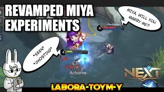 GHOSTING 101 - EXPERIMENTS WITH REVAMPED MIYA : PROJECT NEXT - MLBB - MOBILE LEGENDS LABORATOYMY