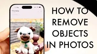 How To Remove Objects On Photos On iPhone! (iOS 18 Clean Up Tool)